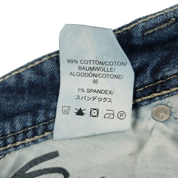 Silver Jeans Co Jeans Women 29x33 Aiko Bootcut Embroidered Whiskered Low Rise - Picture 9 of 15